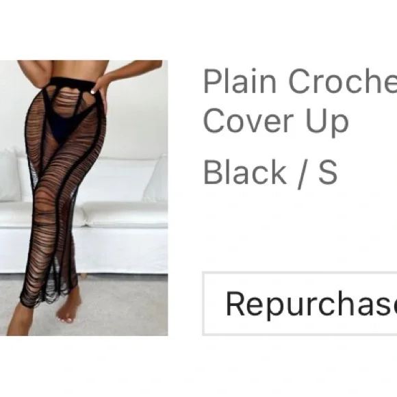 Shein Crochet Cover Up - Picture 9 of 9